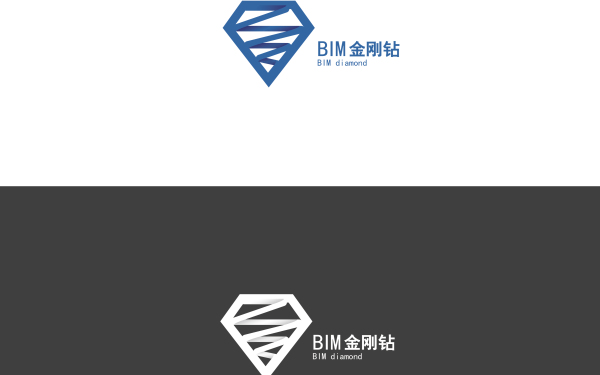 BIM金剛鉆網站標志設計