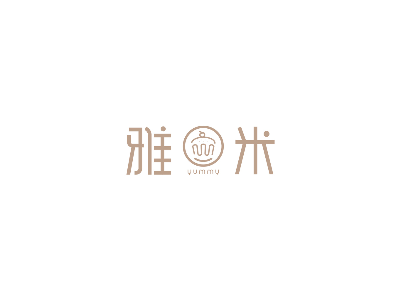雅米logo设计