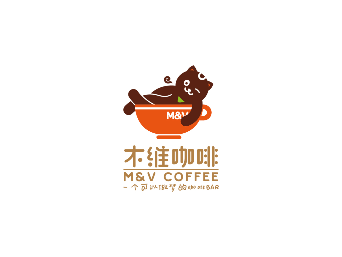 木维咖啡 logo设计图0