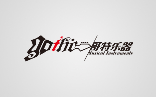 哥特樂器logo