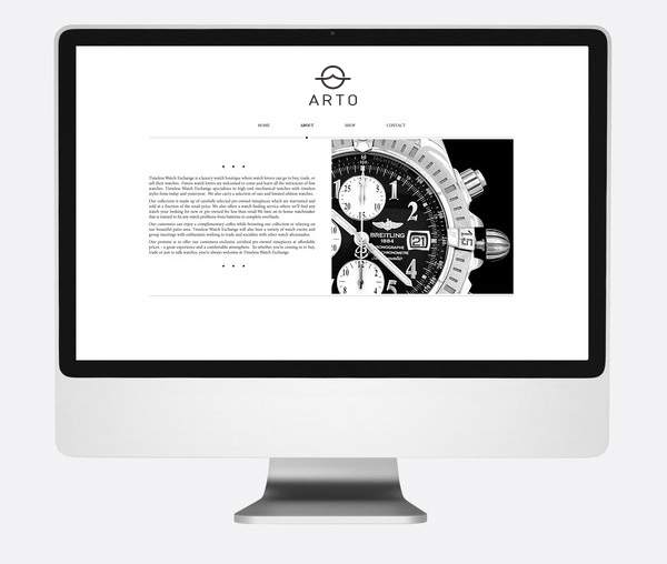 ARTO 高端手表LOGO形象设计图4