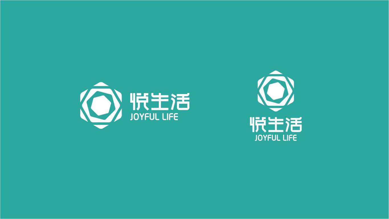 悦生活logo设计图7