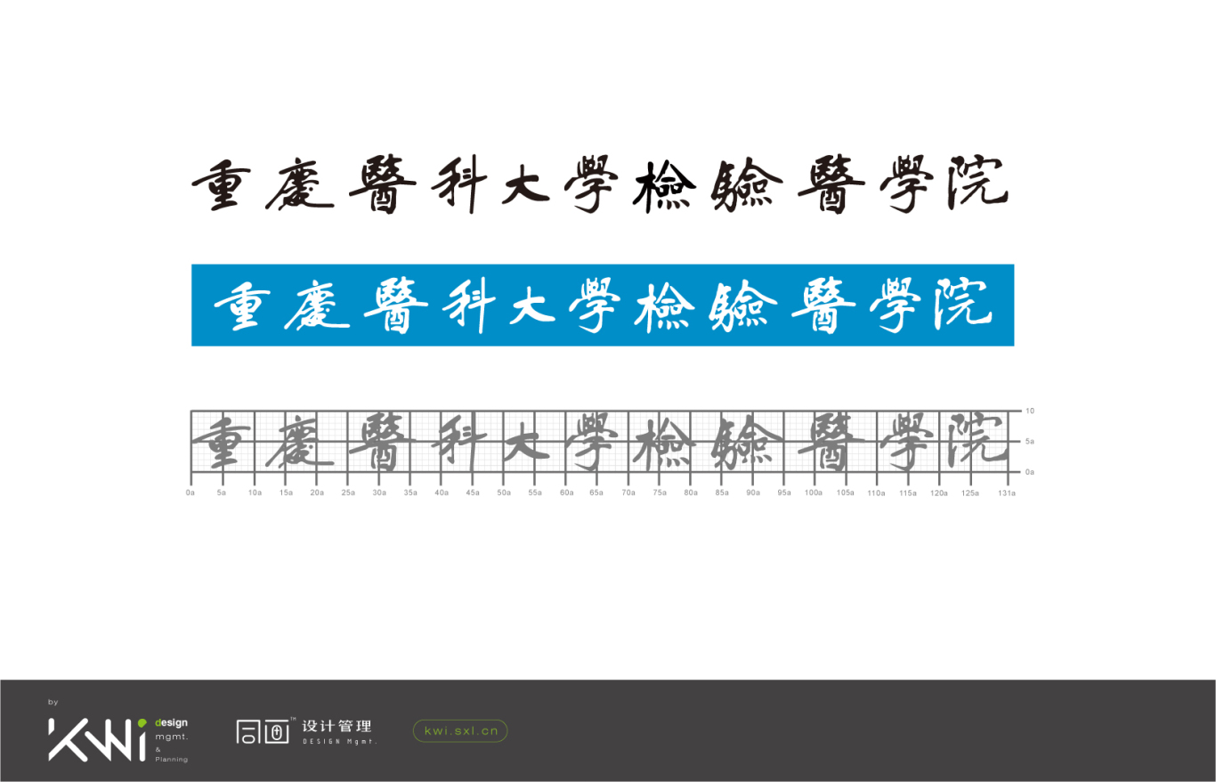 重庆医科大学检验医学院VI/logo视觉形象系统设计图4