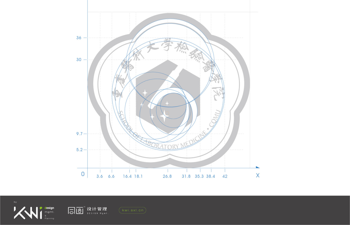 重庆医科大学检验医学院VI/logo视觉形象系统设计图2