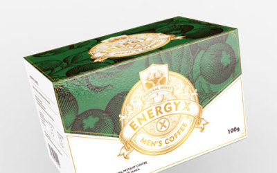 EnergyX瓜拿纳咖啡包装