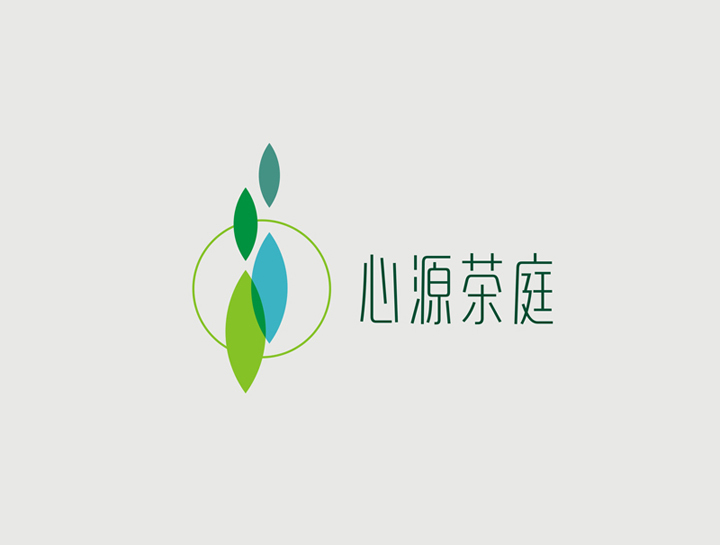 心源茶庭 logo設計圖0