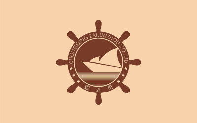 中国载君舟鞋业vi/logo设计
