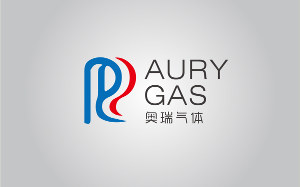 奥瑞气体AURY GAS标志logo设计