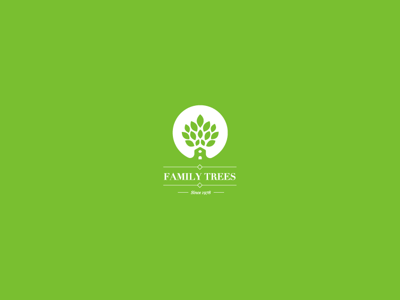 FAMILY TREES LOGO design图1