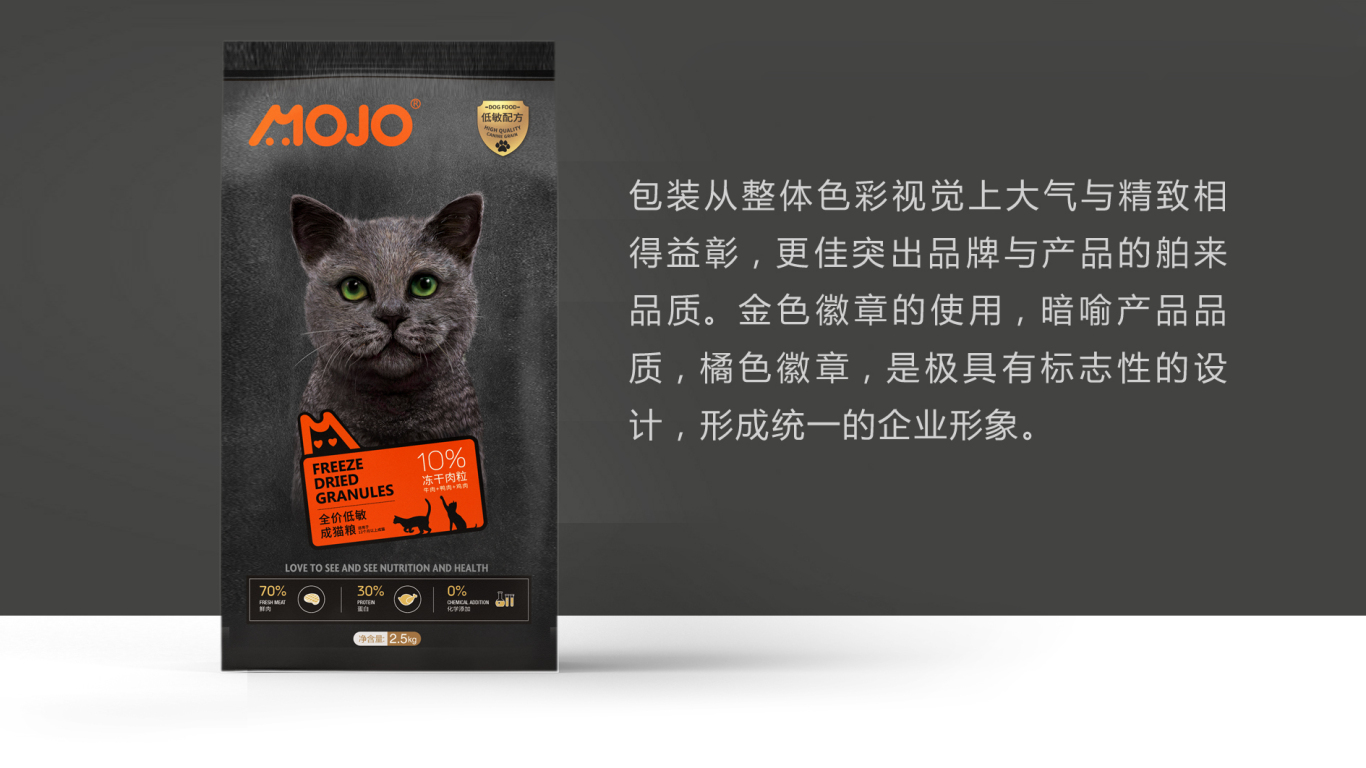 MOJO寵物糧LOGO/包裝設計中標圖1