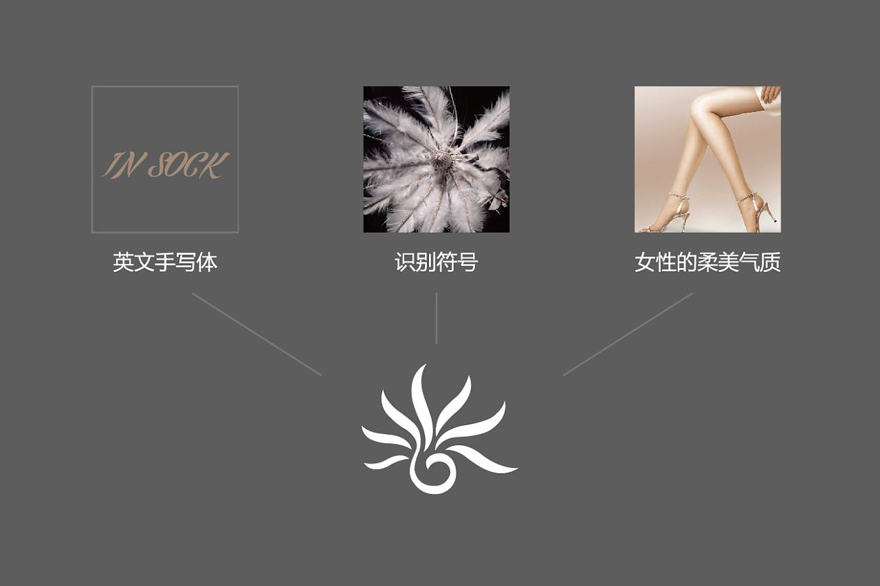 女性丝袜品牌LOGO设计图1