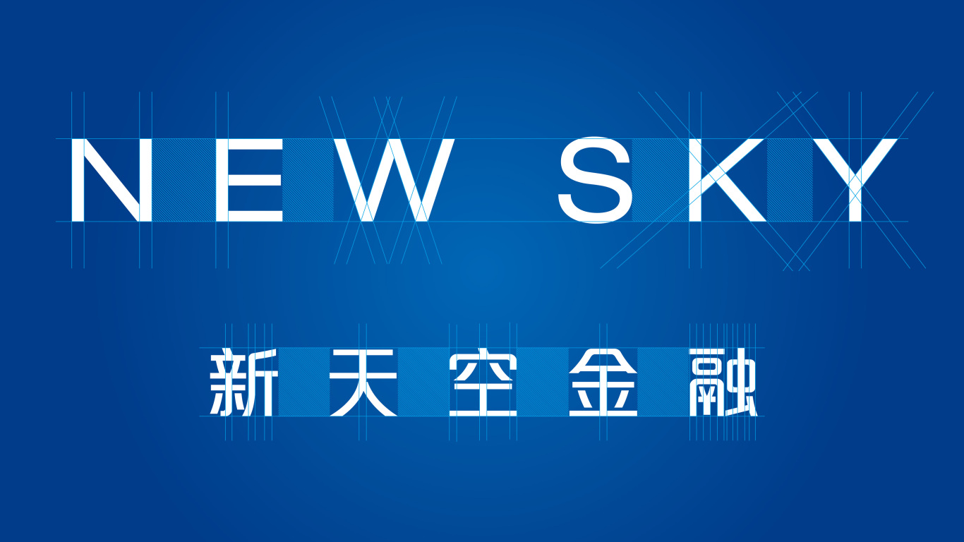 NewSky（新天空金融）_logo形象设计图2