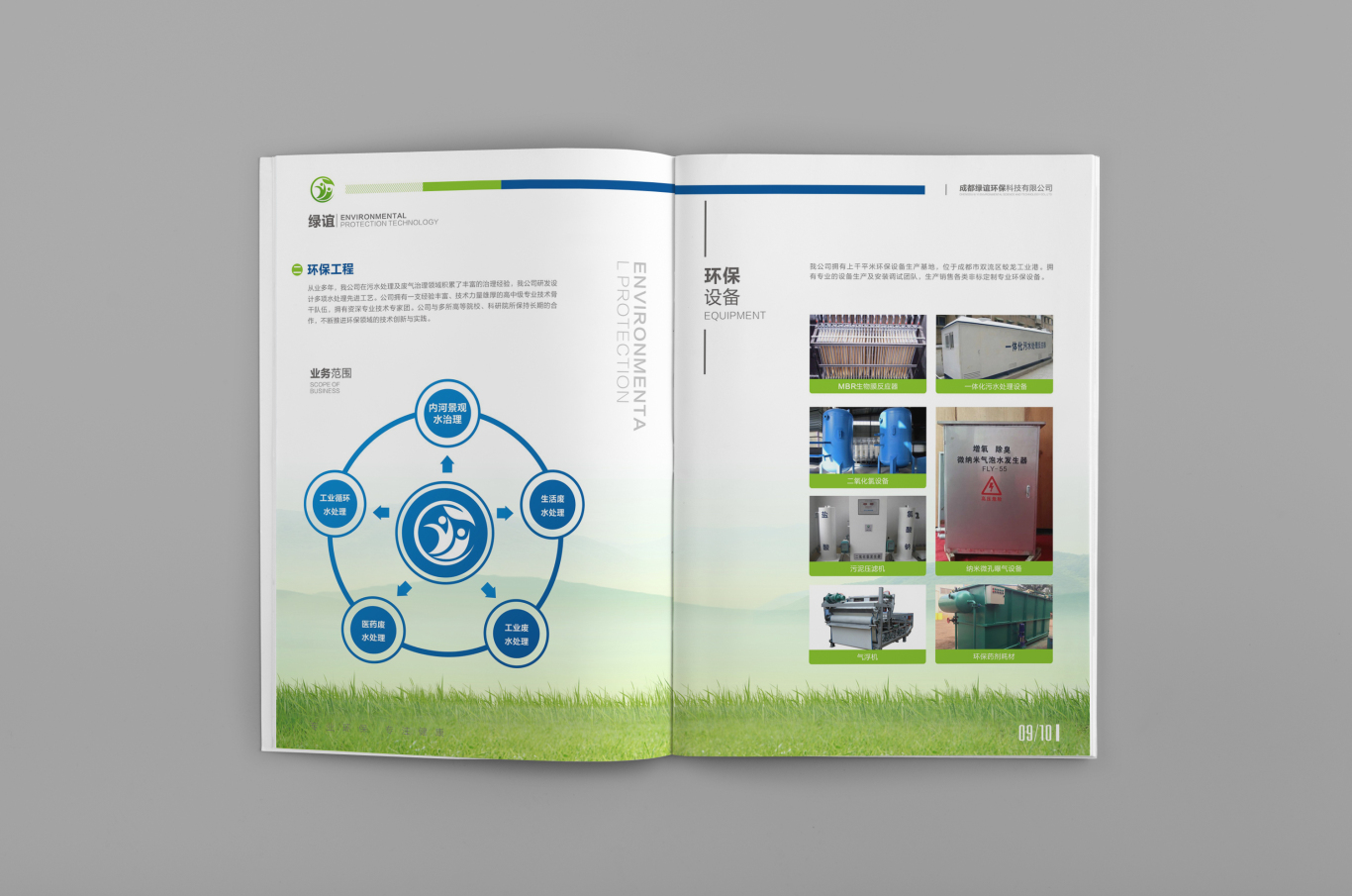 绿谊科技画册设计图5