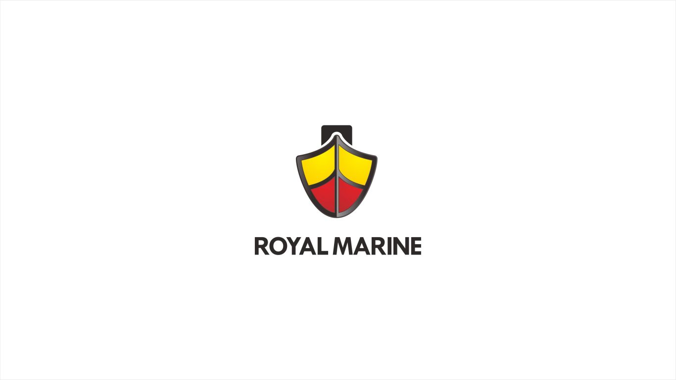 Royal Marine 新加坡皇家船务 logo设计图1