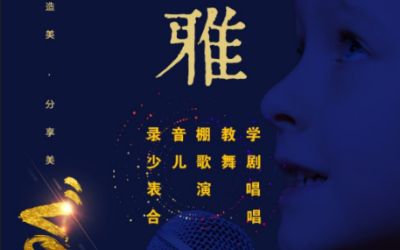 上雅国际艺术教育慈善晚会冷屏广告