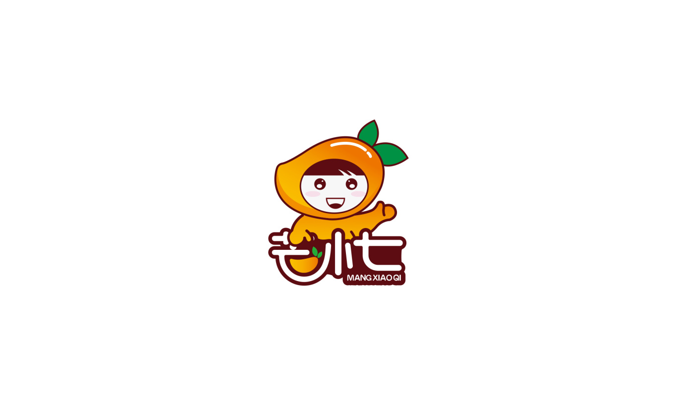海南芒小七水果品牌LOGO设计图0