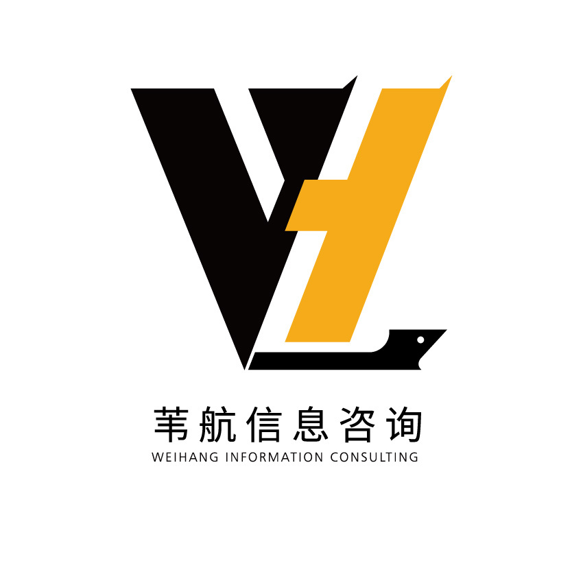 苇航信息咨询logo设计图2