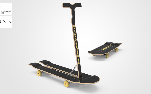 Dual-Purpose Skateboard