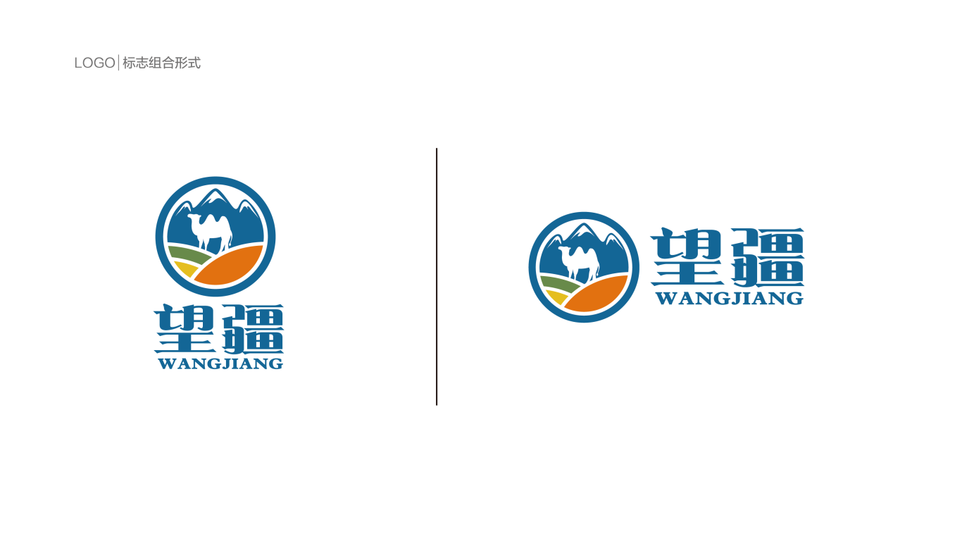 新疆和田地望疆logo设计 - 特创易