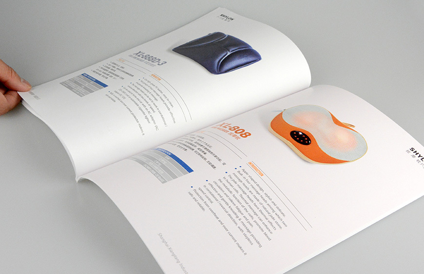钟丽群画册设计作品：按摩椅产品画册设计图9