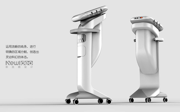 医疗产品设计-激光治疗仪设计-医疗台车设计