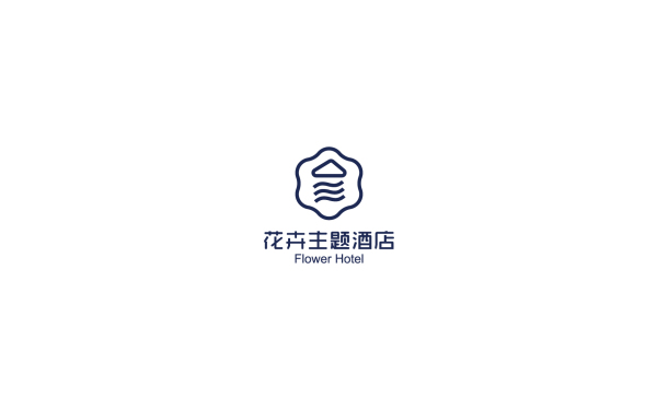 塞石花宿logo設計