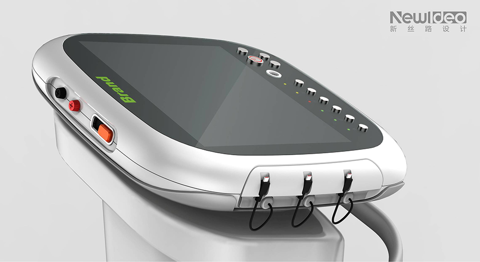 医疗产品设计-激光治疗仪设计-医疗台车设计图0