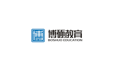博硕教育logo及VI