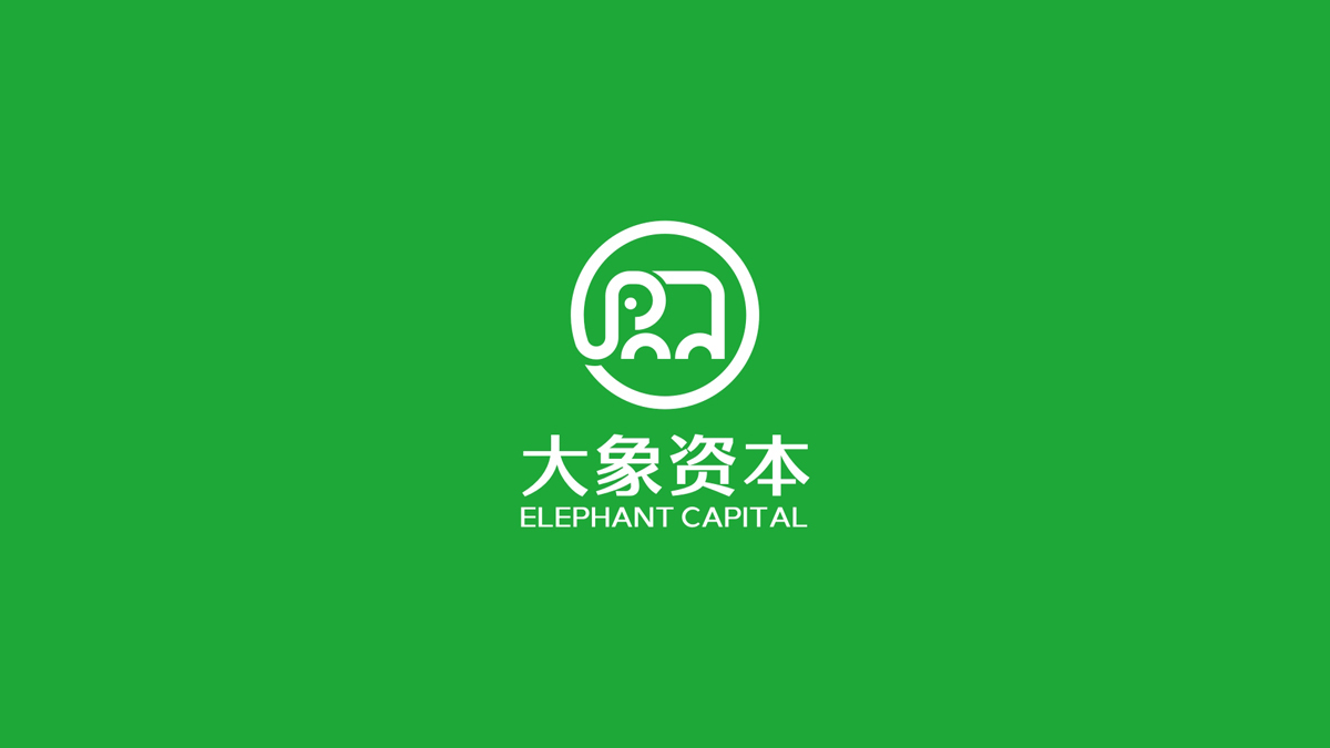  大象资本 汽车金融 logo设计 VI设计图1