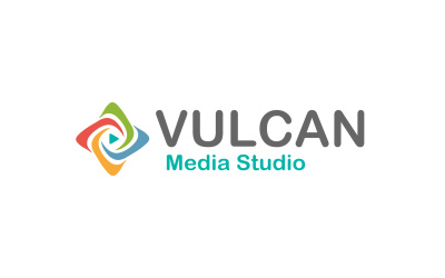VULCAN视频工作室logo设计案例