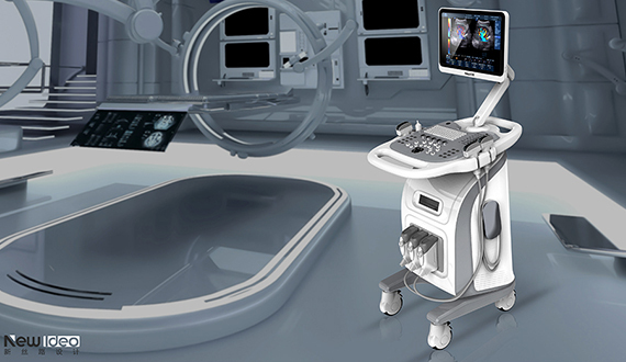 超声影像设备设计-B超机工业设计-医疗产品外形设计公司