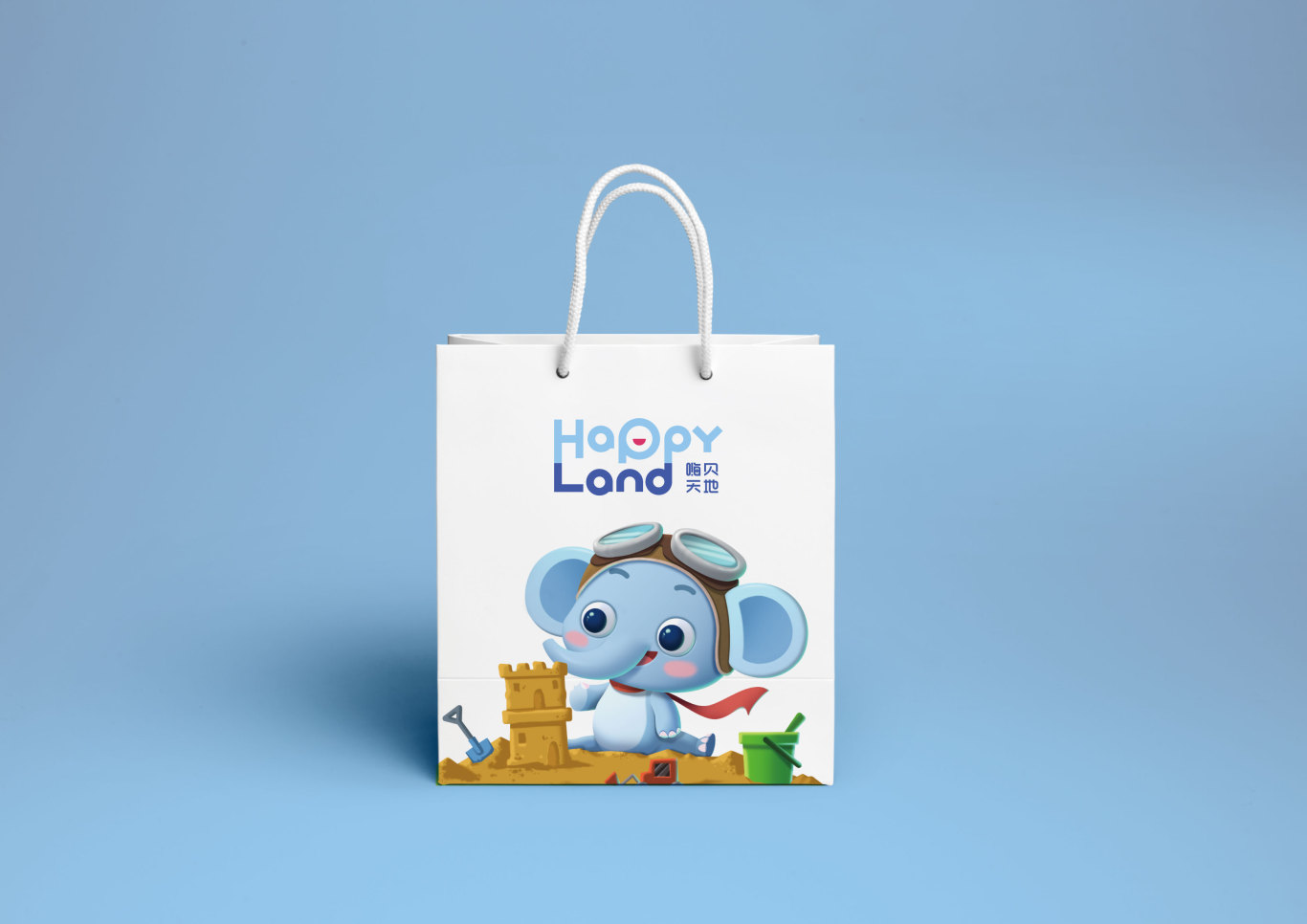 Happy Land 嗨贝天地 儿童游乐园 品牌设计 吉祥物设计图7