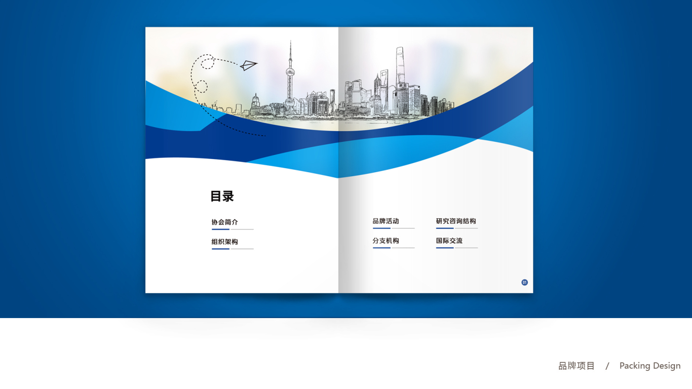 中國旅行社協會導游專業委員會畫冊設計中標圖0