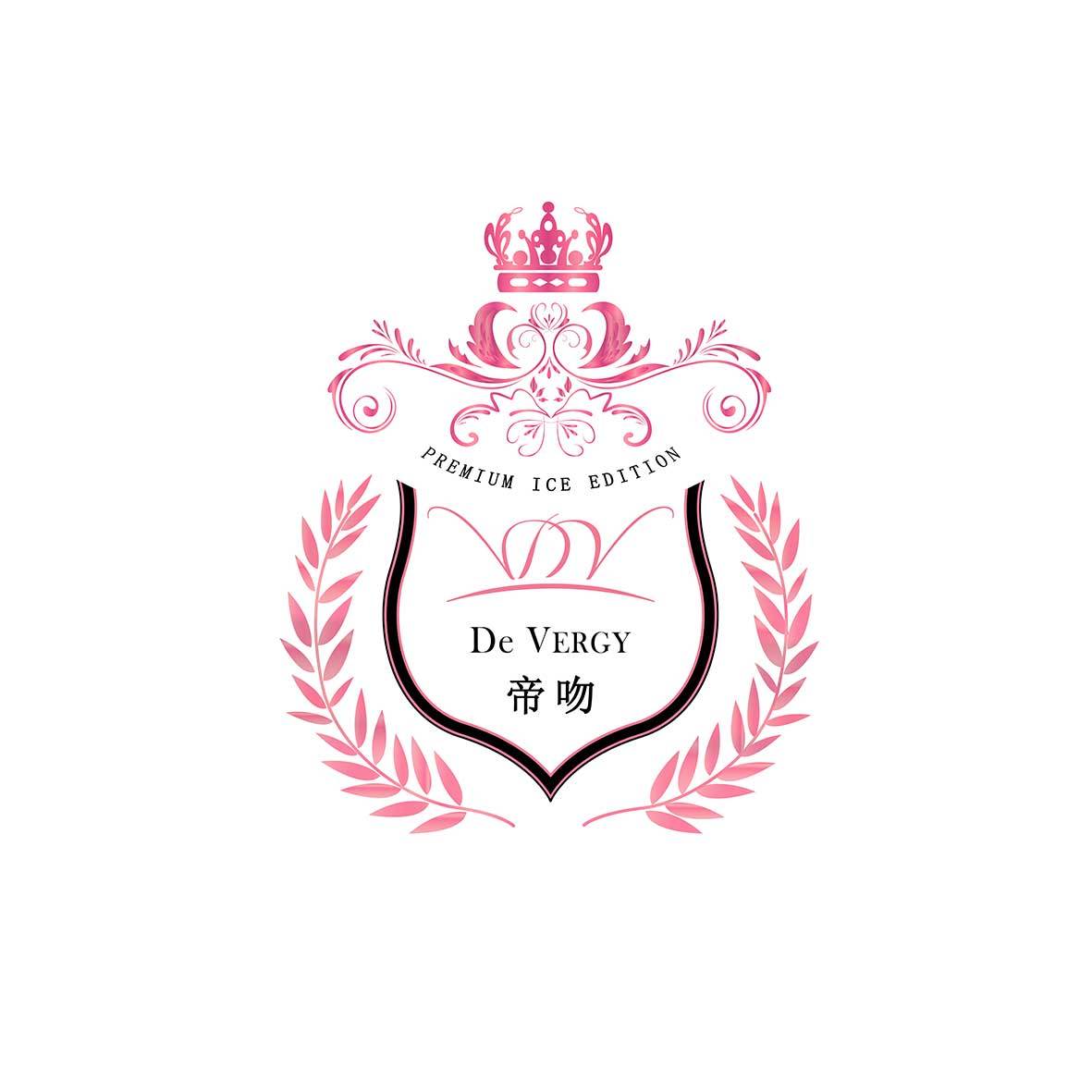 帝吻(勃艮第粉红起泡酒)logo设计