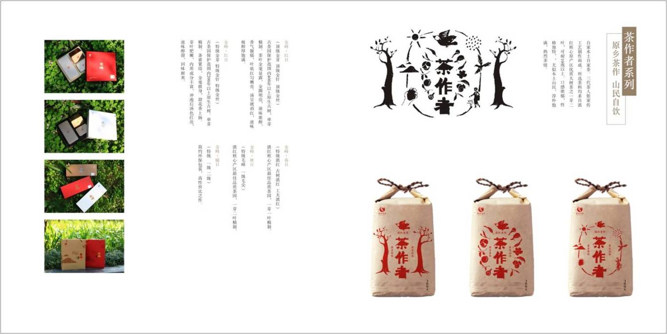 红河茶业画册设计图21