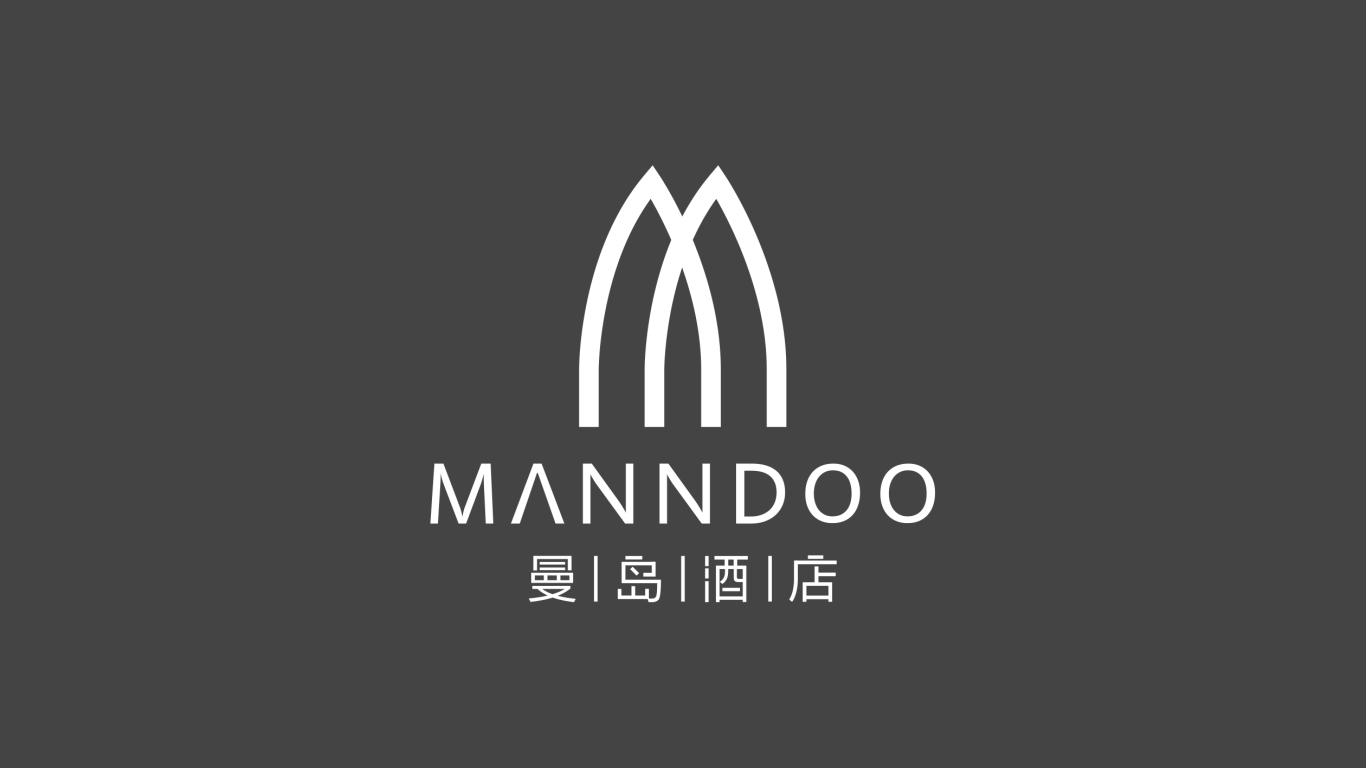 曼岛酒店logo设计