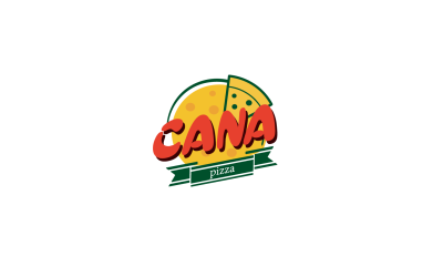canna 披薩logo設計