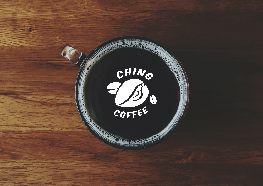 青咖啡LOGO设计图2