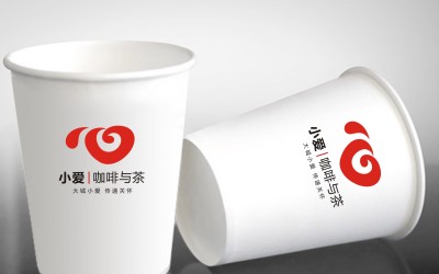 小愛—咖啡與茶LOGO設計