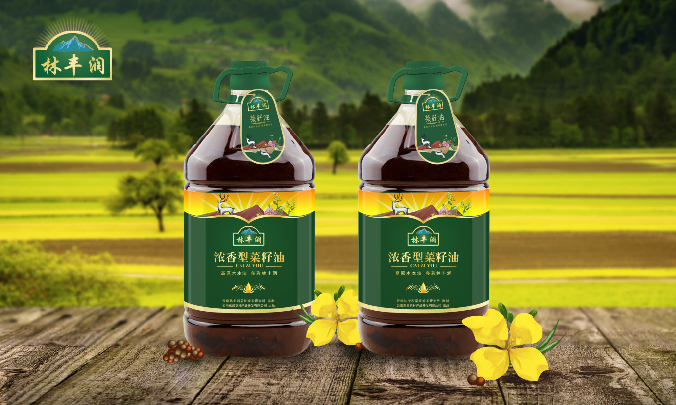 林丰润茶油包装设计图4