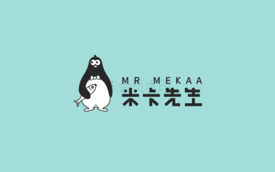 米卡先生童裝logo設計
