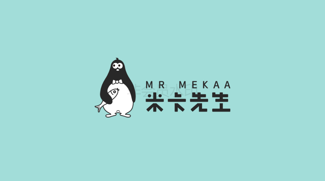 米卡先生童装logo设计图2