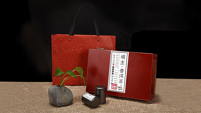 一个老头茶业品牌礼品包装设计案例图9