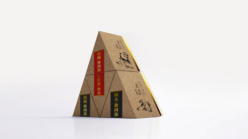 一个老头茶业品牌礼品包装设计案例图0