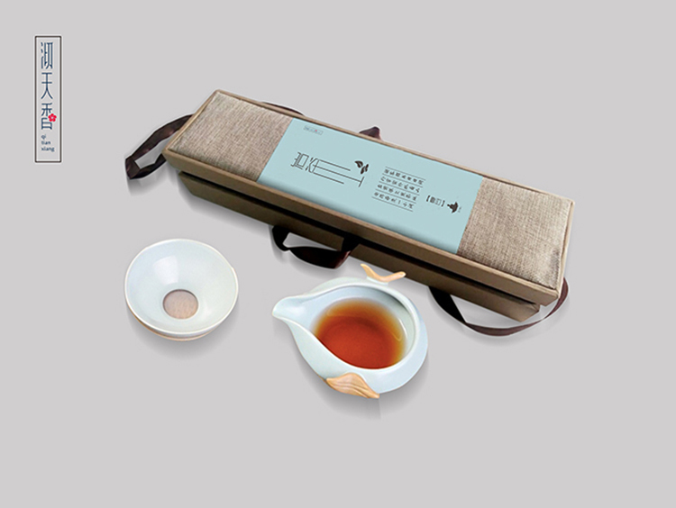 沏天香茶叶包装设计案例图0
