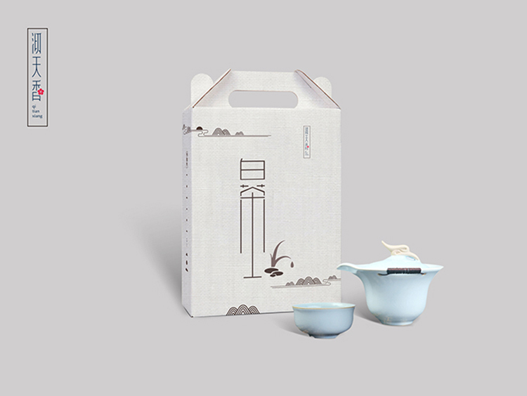沏天香茶叶包装设计案例图1