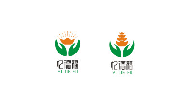 忆德福logo设计