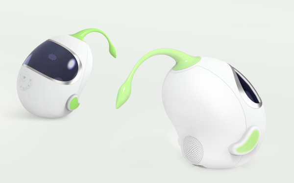 深圳智能产品设计-儿童智伴机器人外观外形设计