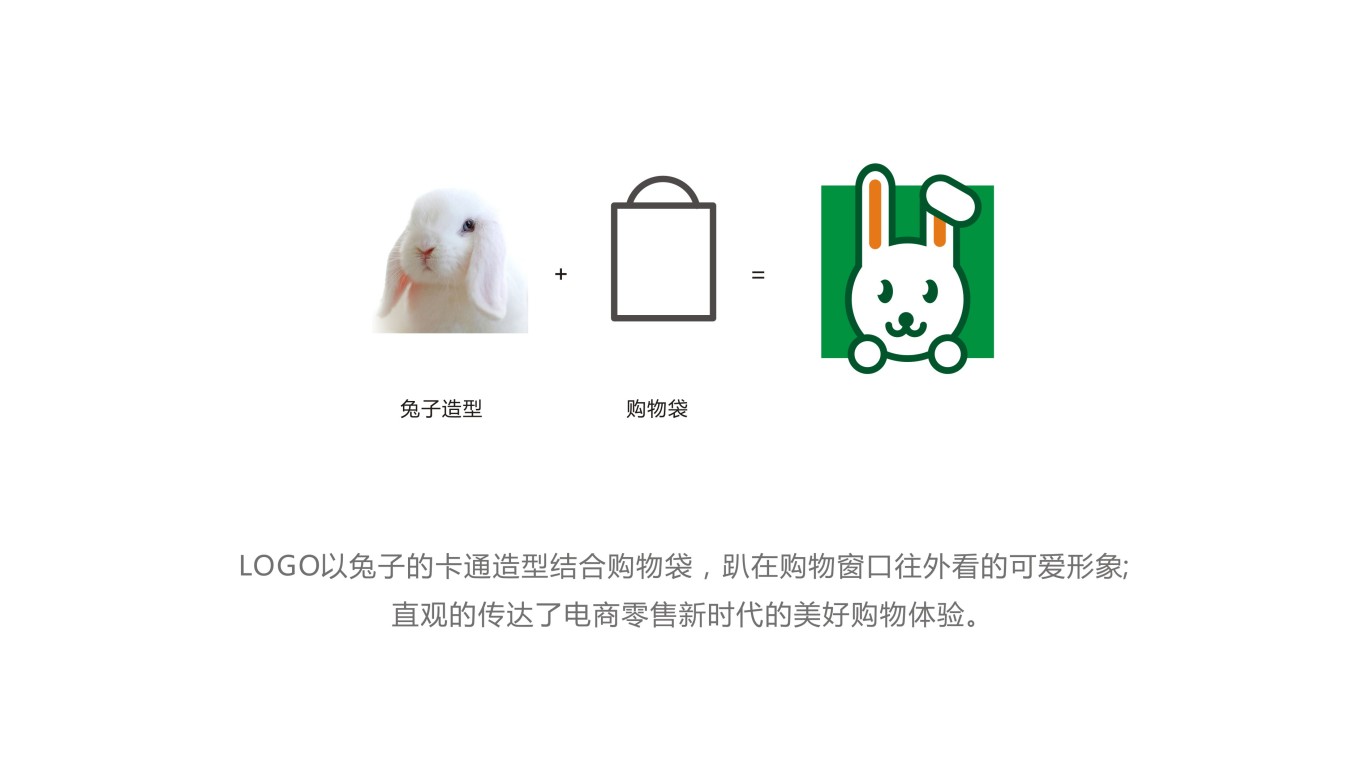兔巴兔品牌LOGO设计中标图2