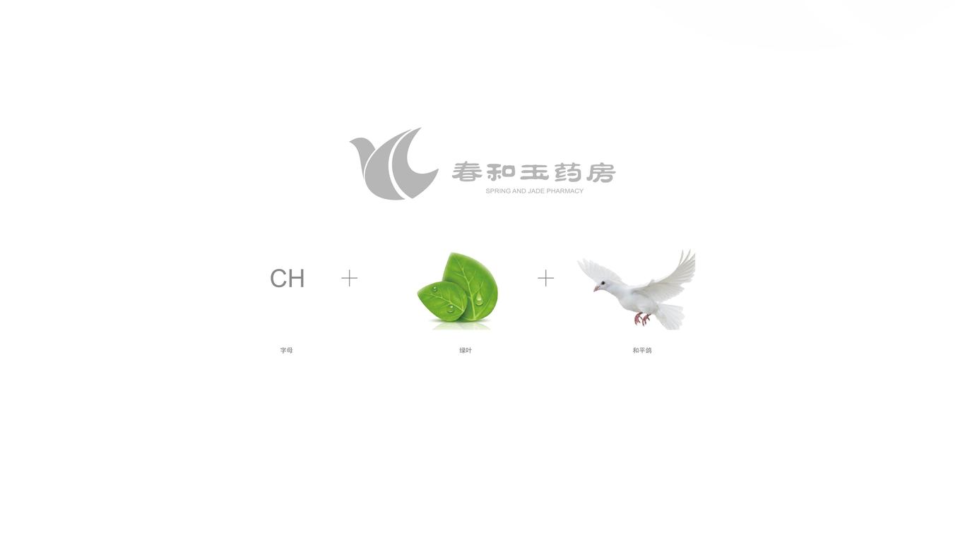 春和玉药房logo设计图1